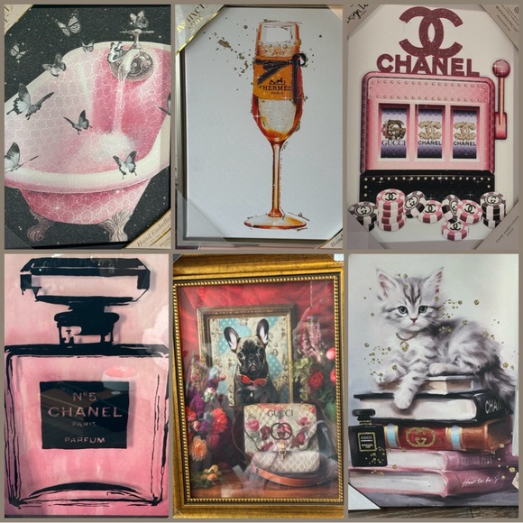 FASHION CANVAS ART - Picture 5 of 6